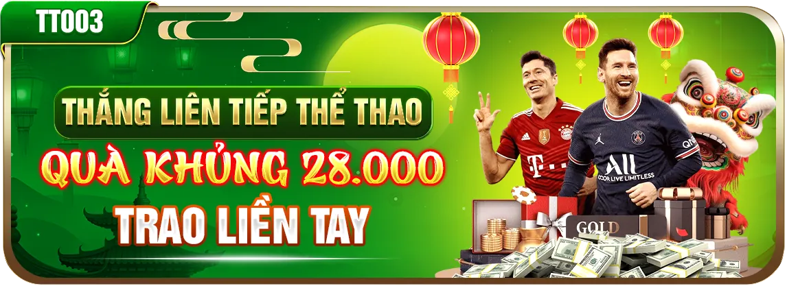 Tiền thưởng chào mừng lớn với tiền mặt và đồng xu vàng, biểu tượng khuyến mãi cá cược thể thao